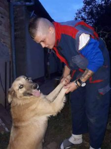 TIJANA SA SVOJIM LJUBIMCEM