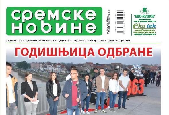 Na kioscima je novi broj „Sremskih novina“