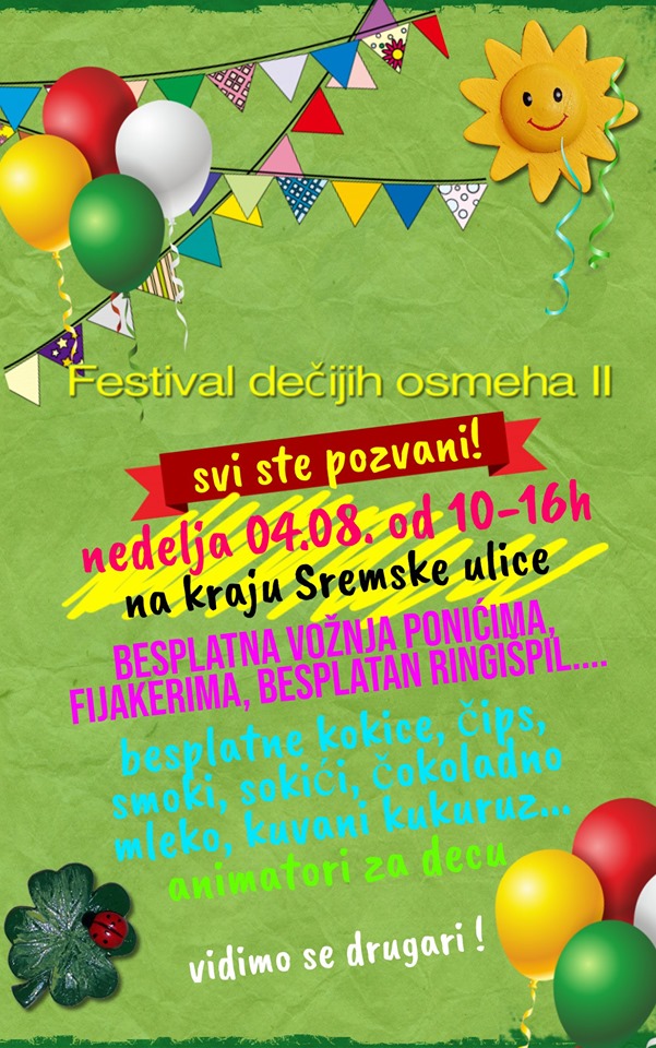 Festival dečijih osmeha u Laćarku
