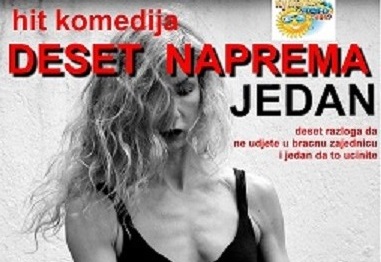 Hit komedija “Deset naprema jedan” u Kulturnom centru