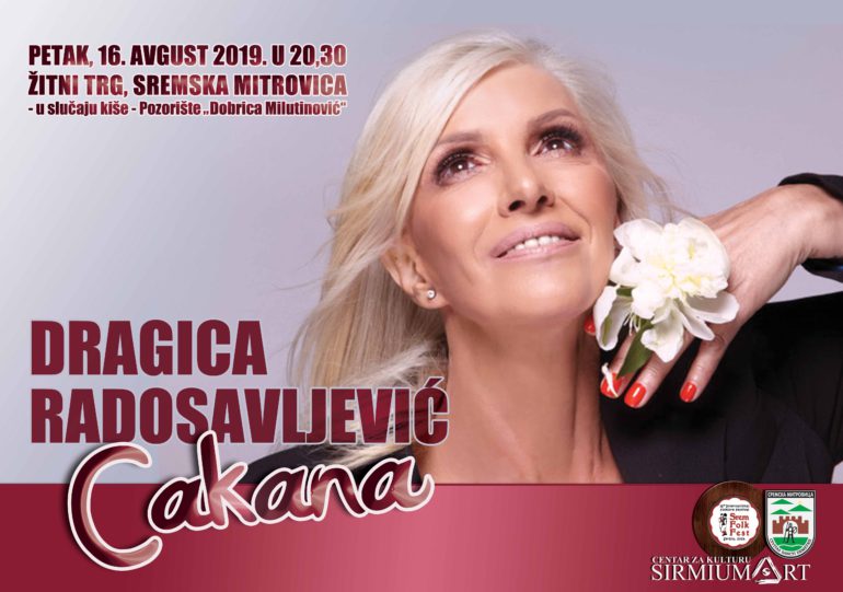 Koncert Dragice Radosavljević Cakane