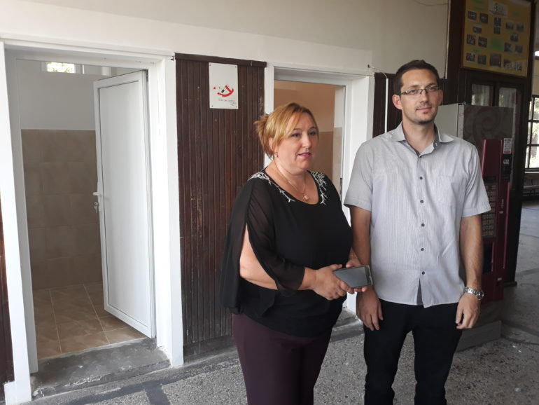Novi toaleti u tehničkoj i poljoprivrednoj školi