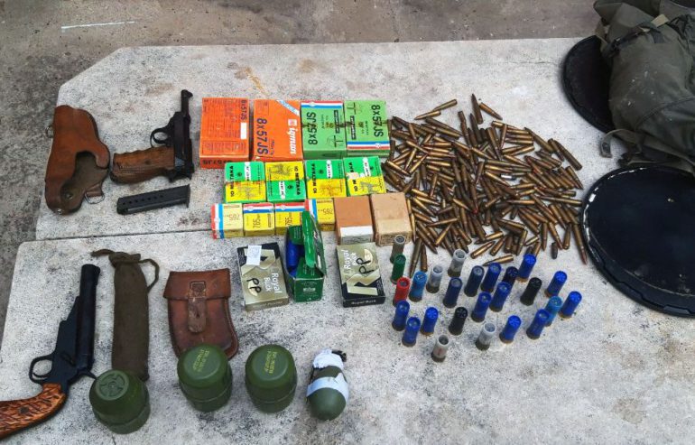 Pronađeno oružje, uhapšen osumnjičeni