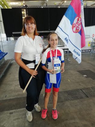 Lana Vujinović u bronzanoj evropskoj ekipi iz saobraćaja