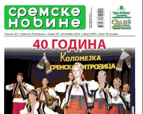 Na kioscima je novi broj “Sremskih novina“