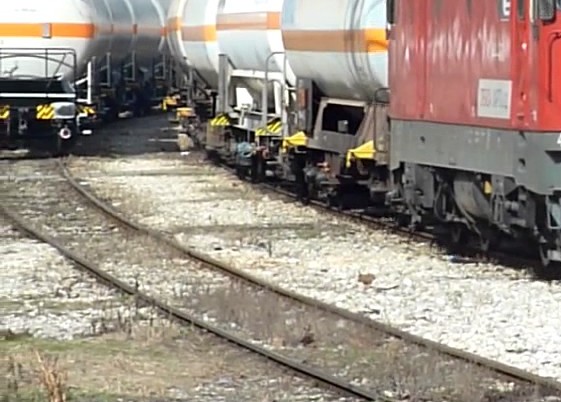 Požar na lokomotivi u stanici Sremska Mitrovica