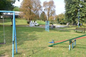 Uredjen park u centru grada