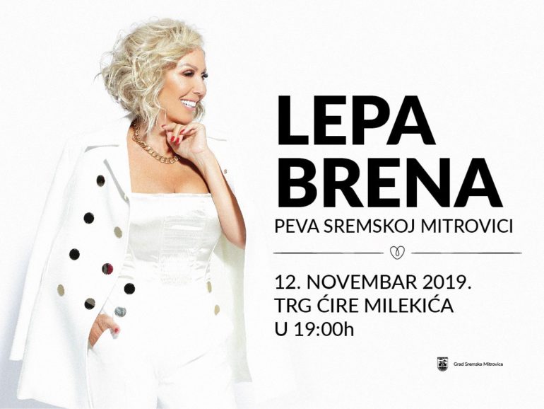 Lepa Brena peva Mitrovčanima
