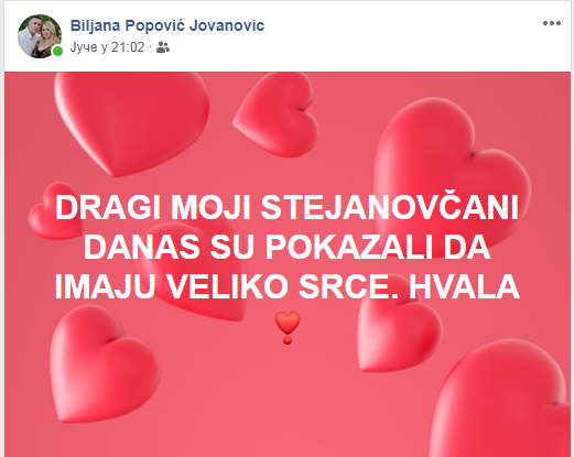 Stejanovčani održali lekciju iz humanosti