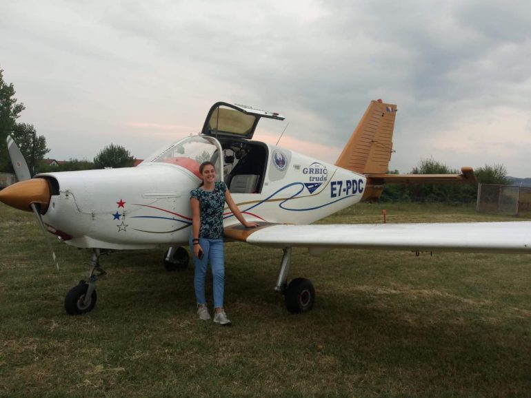 Anastasija je najmlađi pilot vazduhoplovnih jedrilica