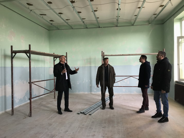 Uređenje škole u Noćaju