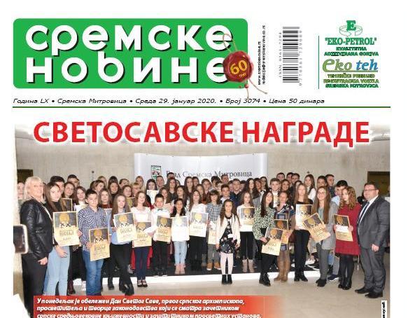 Na kioscima je novi broj Sremskih novina