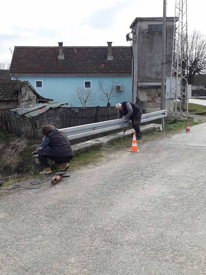 Postavljanje zaštitne ograde