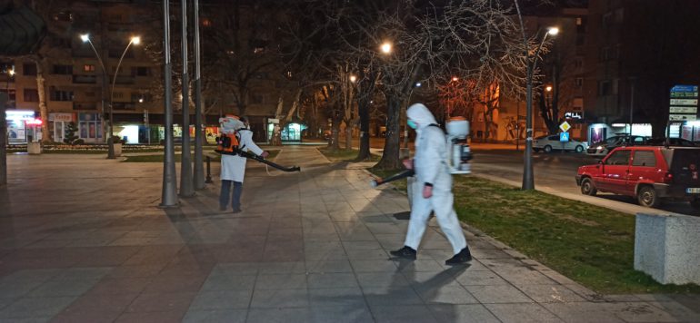 Dezinfekcija javnih površina