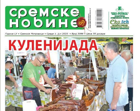 Na kioscima je novi broj Sremskih novina