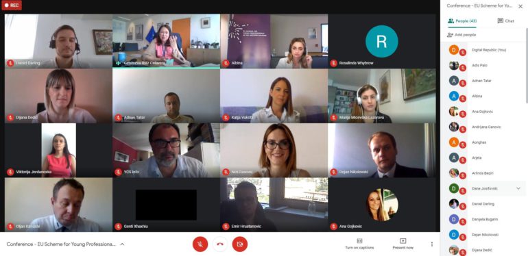 Održana završna konferencija EU programa za mlade profesionalce na Zapadnom Balkanu