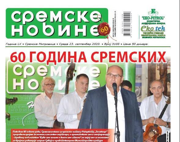 Na kioscima je novi broj Sremskih novina