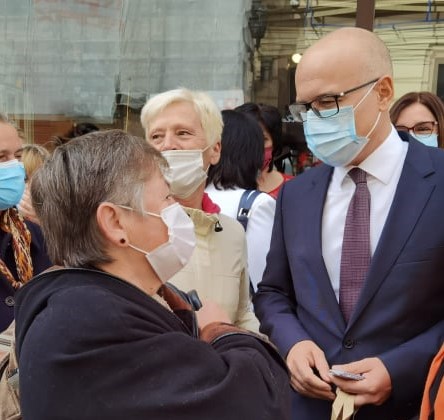 Deo Srema u centru Novog Sada