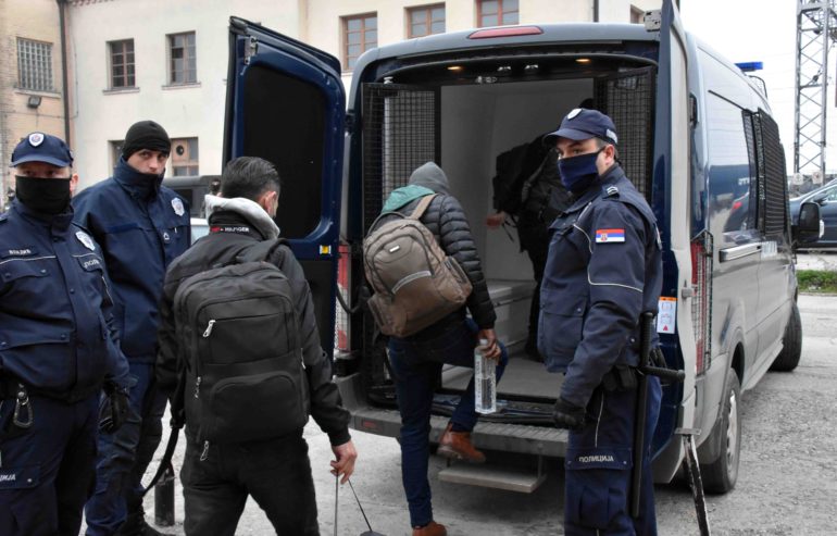 Akcija privođenja ilegalnih migranata