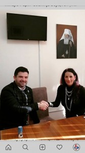 Potpisivanje ugovora Kosta Majkic i dragana mladenovic