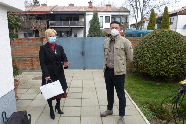Zamenik gradonačelnice u poseti petnaesthiljaditoj vakcinisanoj Mitrovčanki