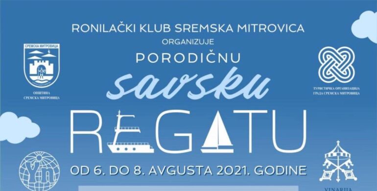 Porodična savska regata od 6. do 8. avgusta