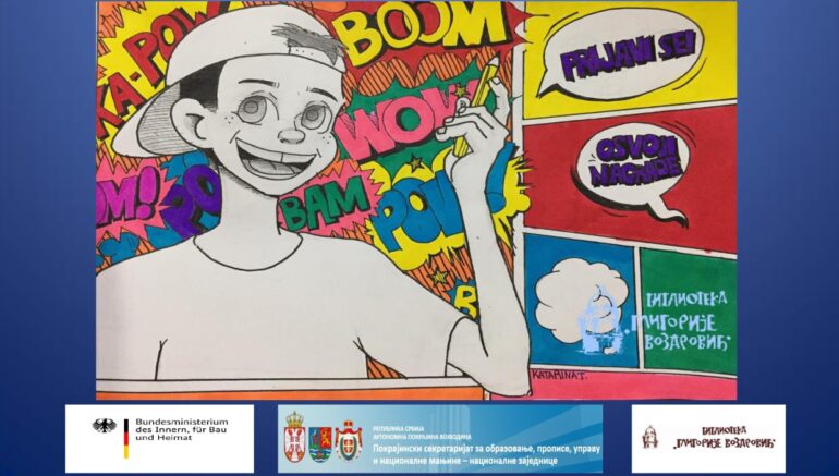 Radionica stripa i karikature u mitrovačkoj biblioteci