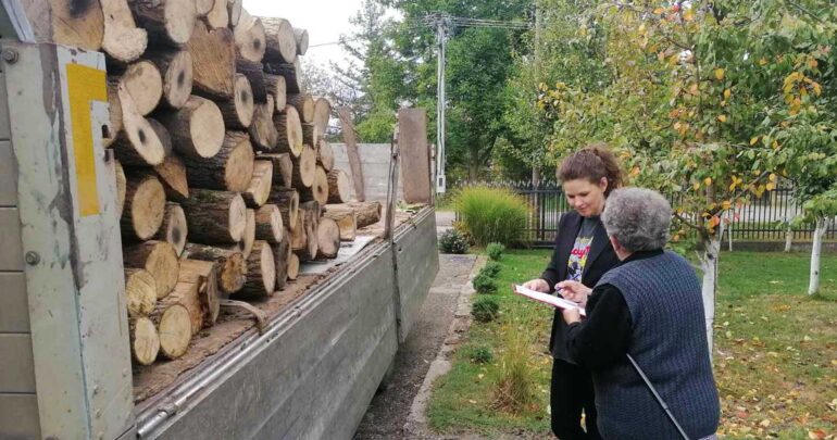 Isporučen ogrev za topliju zimu