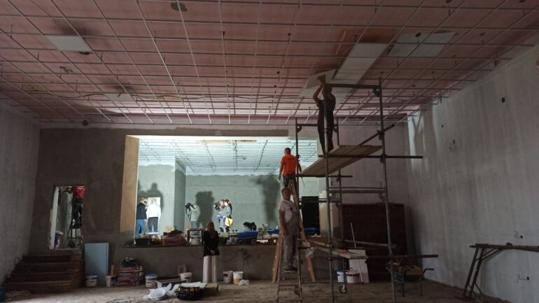 Uređenje Doma kulture u Klenku