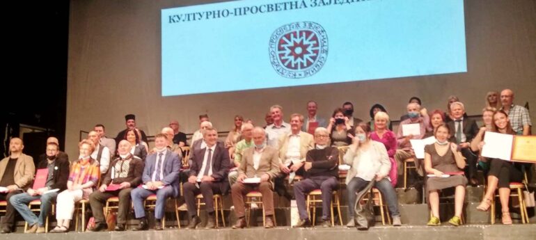 Zlatne značke za Todora Bjelkića i Zoricu Miščević