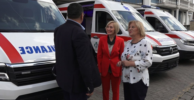 Šest novih vozila za staropazovački Dom zdravlja