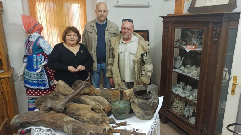 Vredni eksponati iz reke Save u Zavičajnom muzeju u Rumi