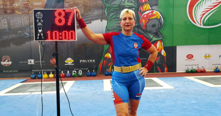 Srebrna medalja za Ljubicu Štetić