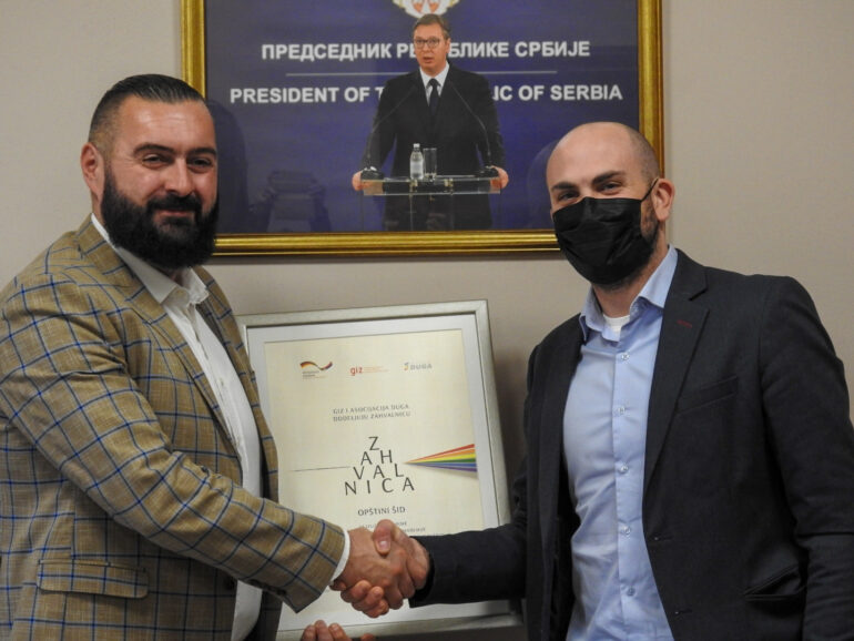 Zahvalnica za Opštinu Šid