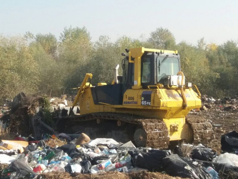 Čišćenje divlje deponije u Klenku