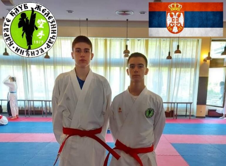 Mihailo Grubić i Luka Čubrilo otputovali na Balkansko juniorsko prvenstvo u Rijeku