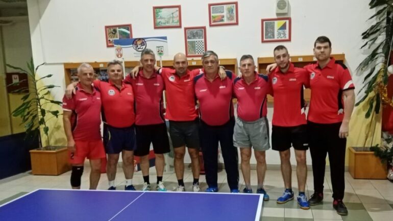 Pobeda stonotenisera „Srem spina“ u komšijskom derbiju