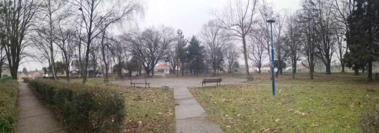 Park Mileve Marić Ajnštajn u Rumi
