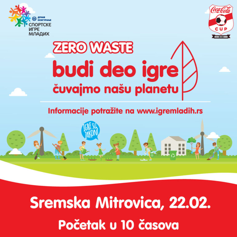 SIM i ove godine u Sremskoj Mitrovici: Edukativno – sportski događaj “Zero Waste – Budi deo igre – Čuvajmo našu planetu”