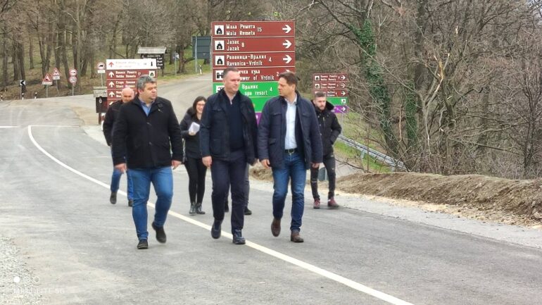 Otvorena rekonstruisana deonica Grebenskog puta