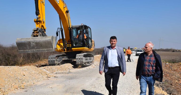 Počela rekonstrukcija najlošije deonice puta u opštini Pećinci