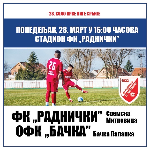 „Radnički“ dočekuje „Bačku“