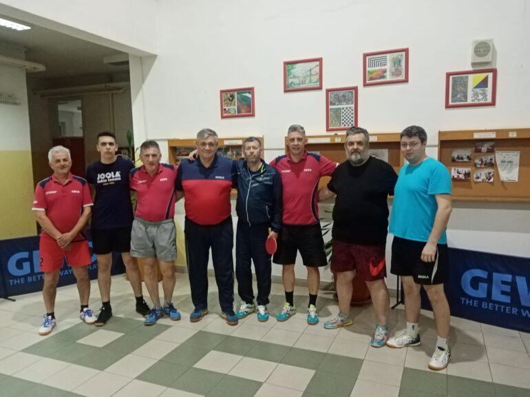 Stonoteniseri „Srem spina“ poraženi od „Partizana“