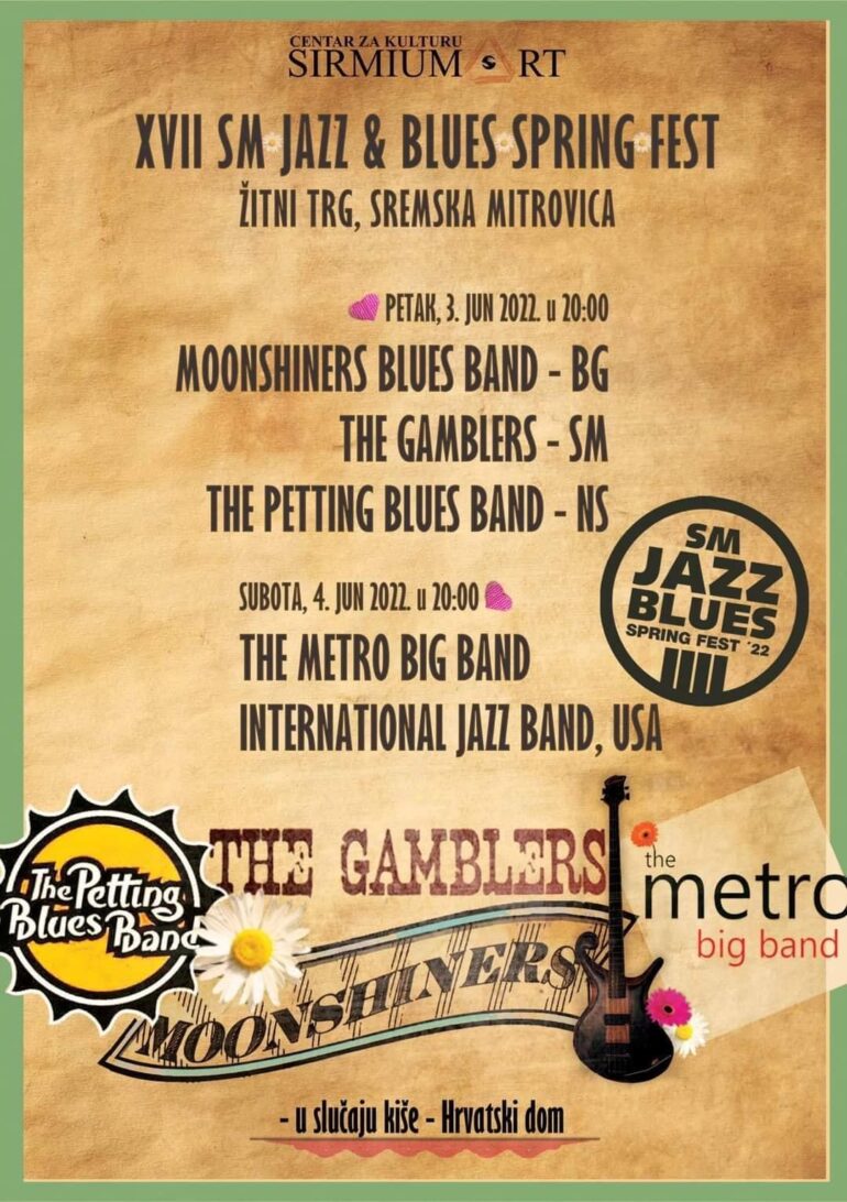 3. i 4. juna „SM jazz & blues spring fest“