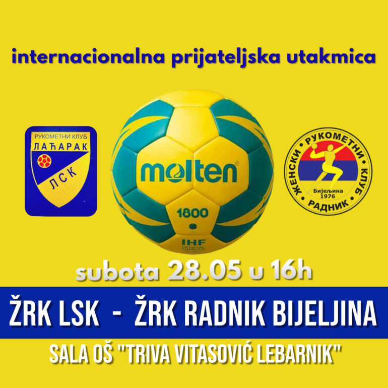 Laćaračke rukometašice dočekuju gošće iz Bijeljine