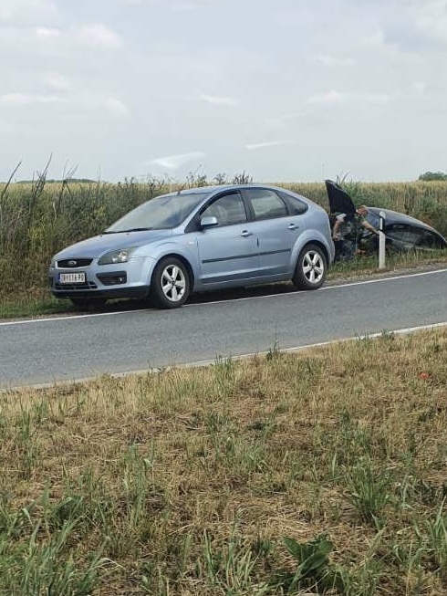 Saobraćajna nesreća na izlasku iz Rume