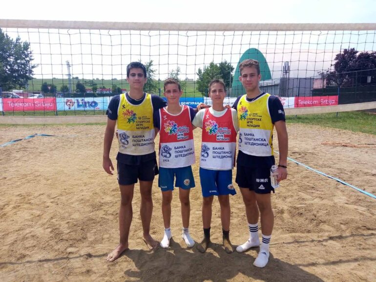 Sportske igre mladih: Mitrovčani četvrti u odbojci na pesku