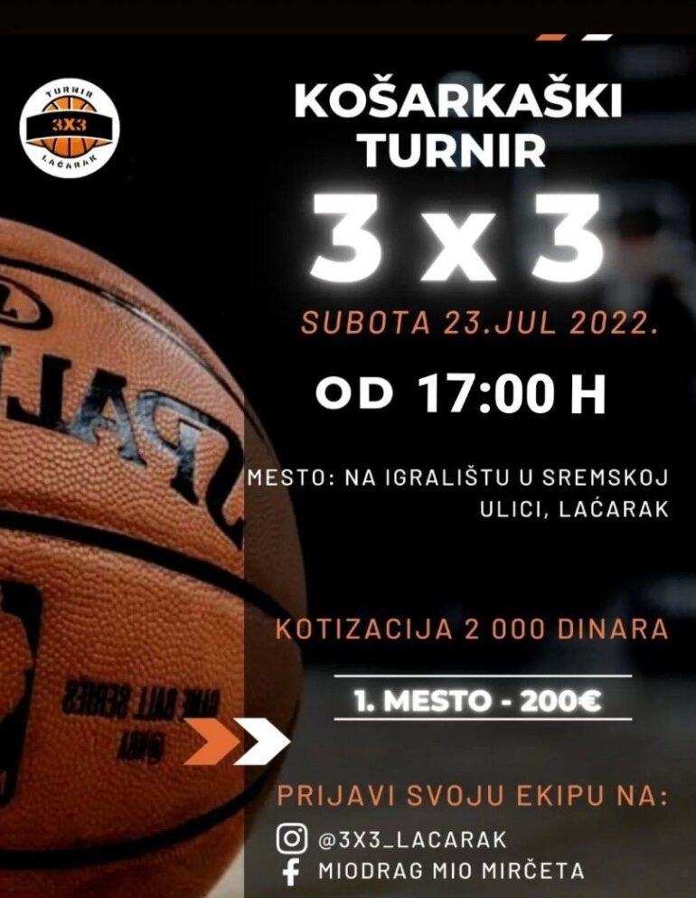 Ponovo turnir u basketu u Laćarku