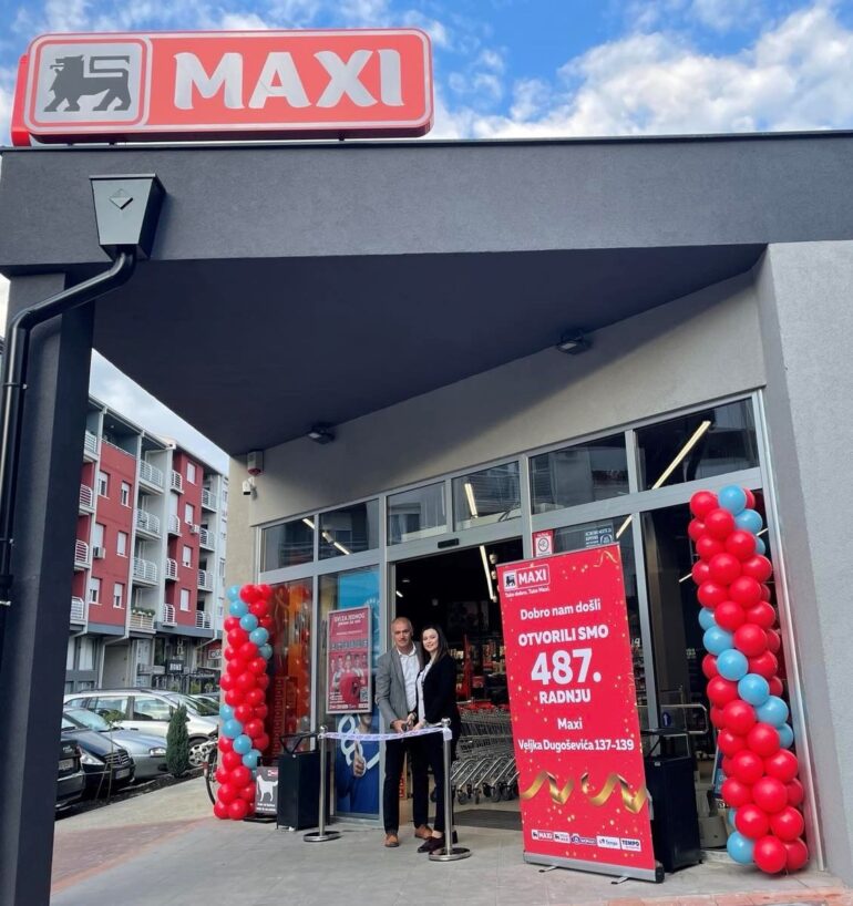 Otvoren drugi Maxi supermarket u Rumi