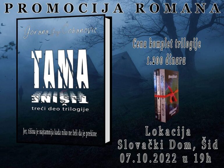 Promocija knjige „Tama tišine“